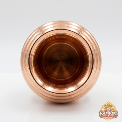  Pure Copper Puja Kalash / Lota (Handcrafted)