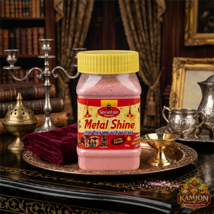  Sanatan Metal Shine - Copper & Brass Cleaning Powder (200g)
