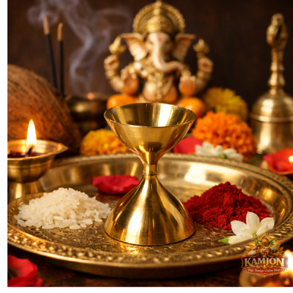Brass Puja Diya Cup