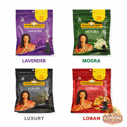 Mangaldeep Premium Quality Incense – Assorted Variants