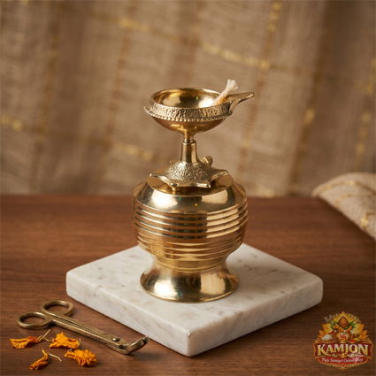 Kuber Brass Deep Stand Diya