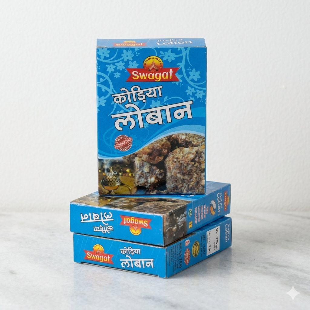 Swagat Premium Kodiya Loban (Natural Benzoin Resin)